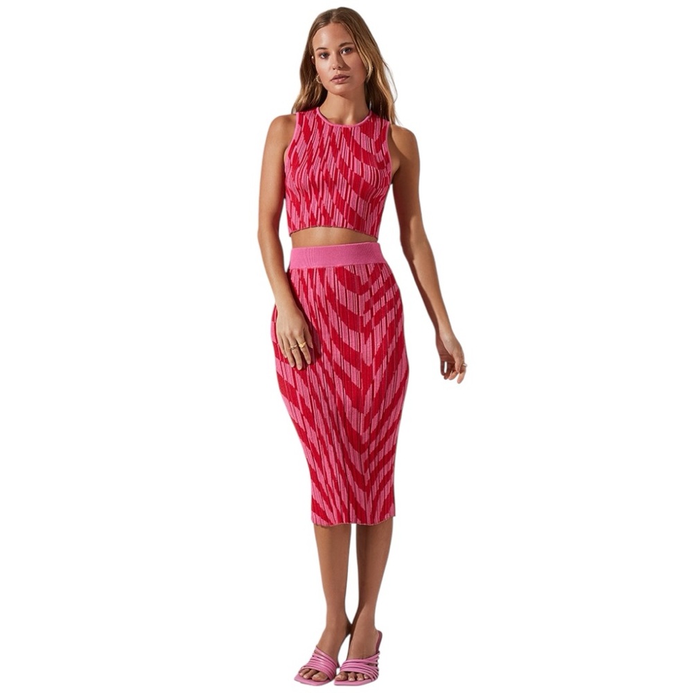 ASTR The Label Alana Midi Skirt. NWT